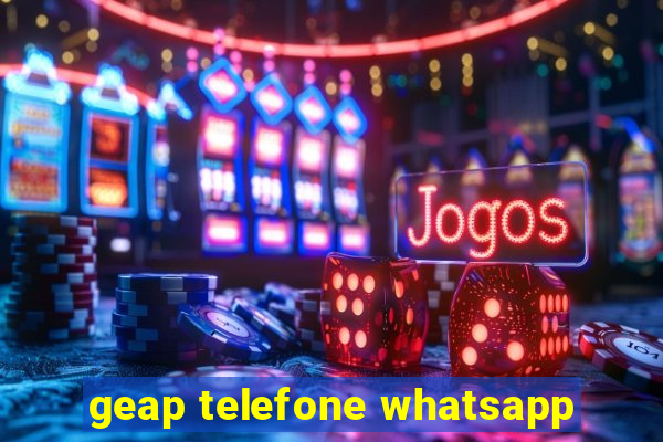 geap telefone whatsapp